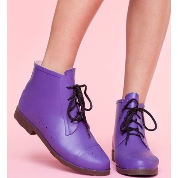 Jeffrey Campbell Shoes - Jeffrey Campbell Rainy Day boot matte rubber